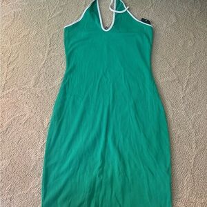Wild Fable Green Halter Dress
